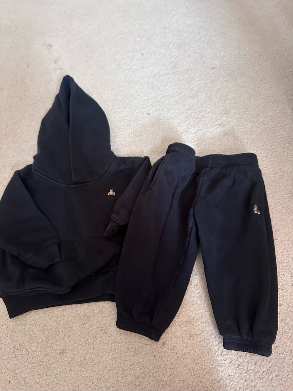 Black Baby Gap Hoodie & Joggers Set